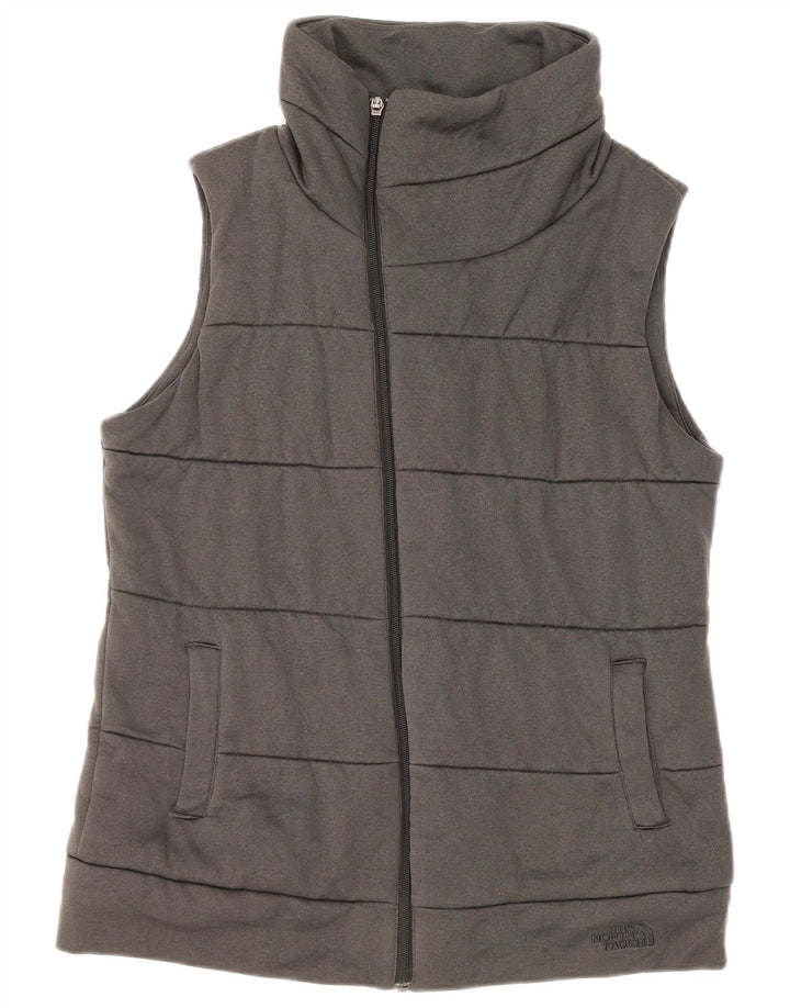 The North Face Womens Polstret Gilet UK 16 Large Grå Polyester