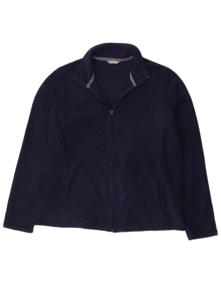 Marks & Spencer Dame Fleece Gilet UK 18 XL Navy Blue Polyester