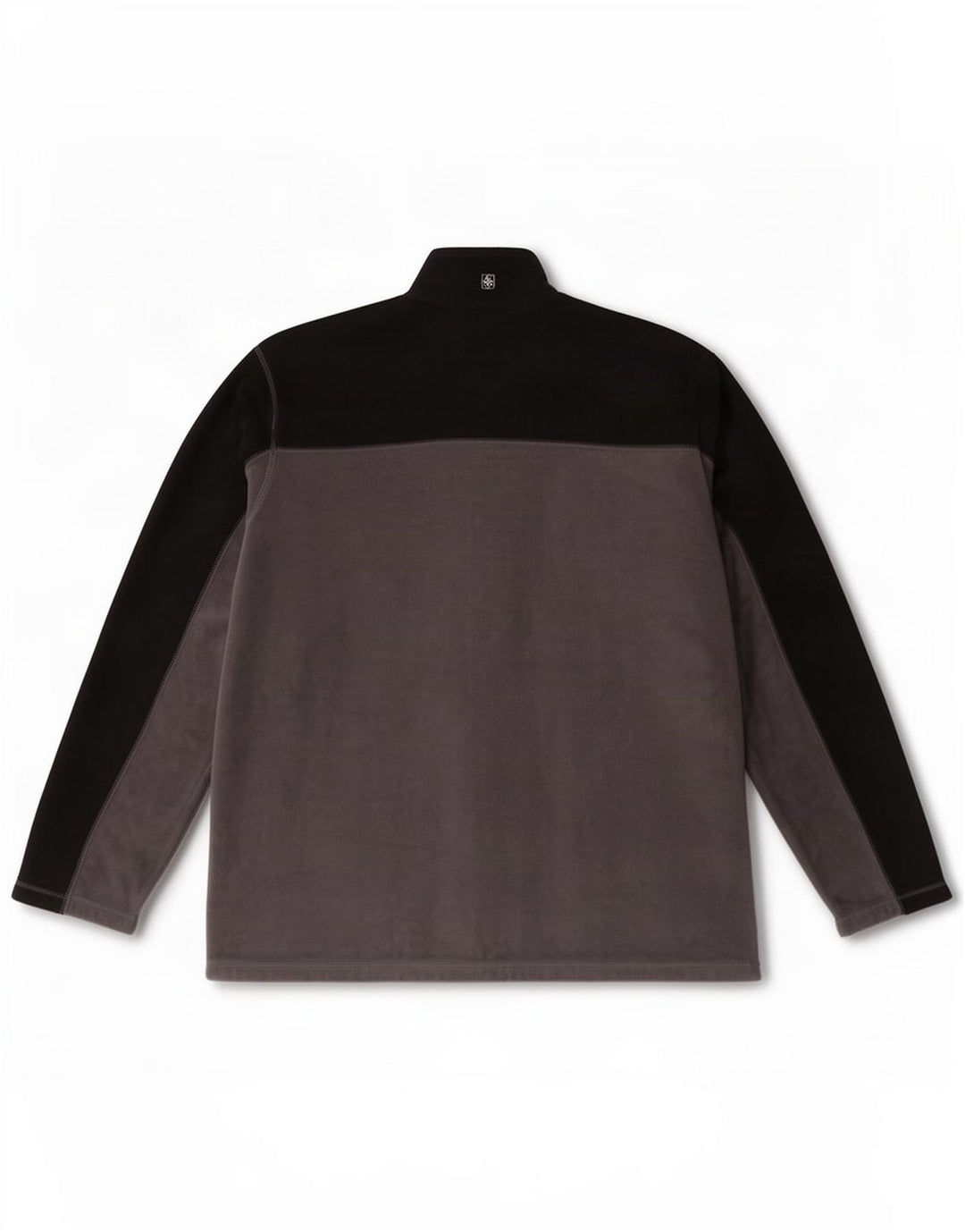 Mountain Warehouse Herre Zip Neck Fleece Jumper 3XL Grå Colourblock