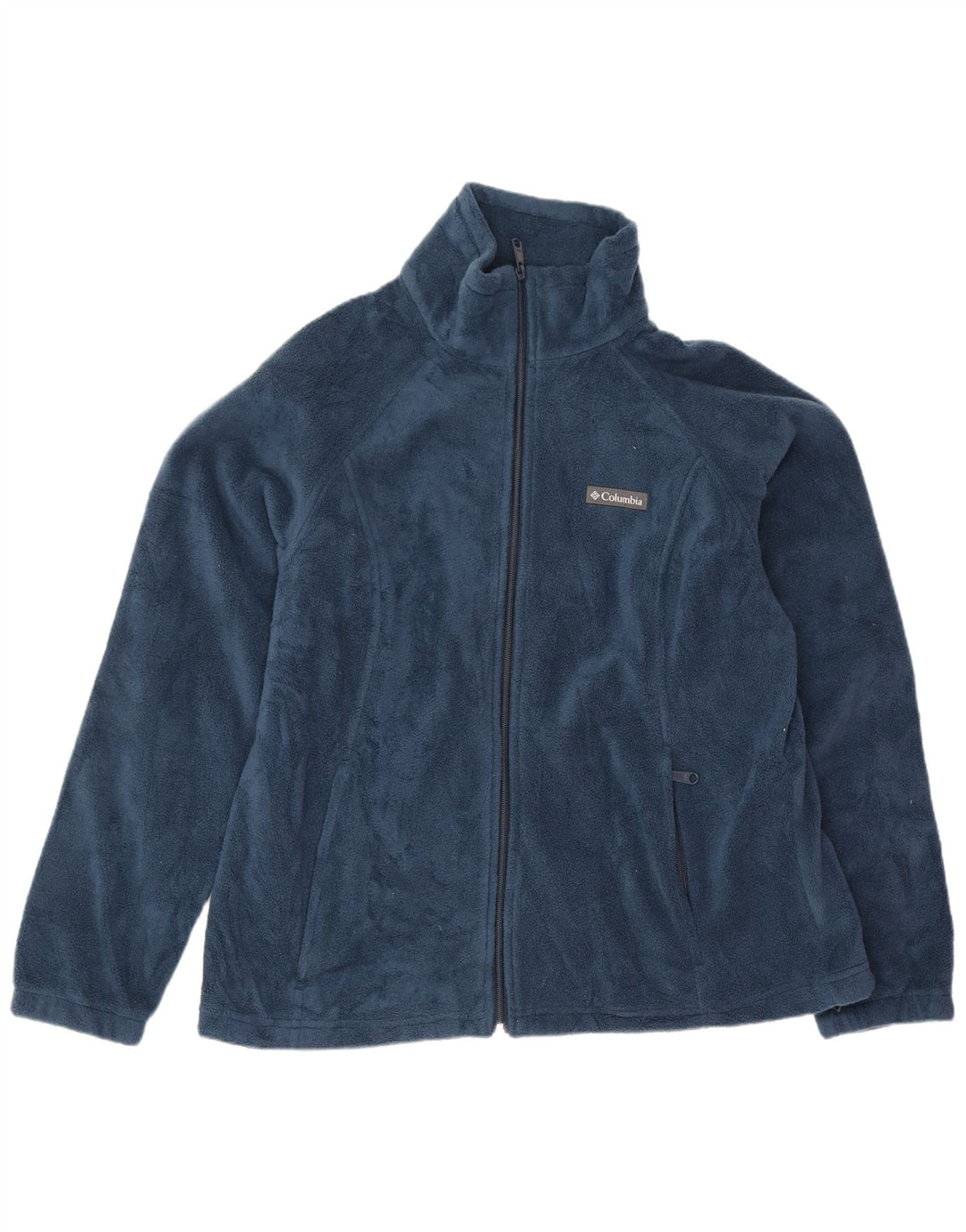 Columbia Herre Fleecejakke UK 42 XL Navy Blue Polyester