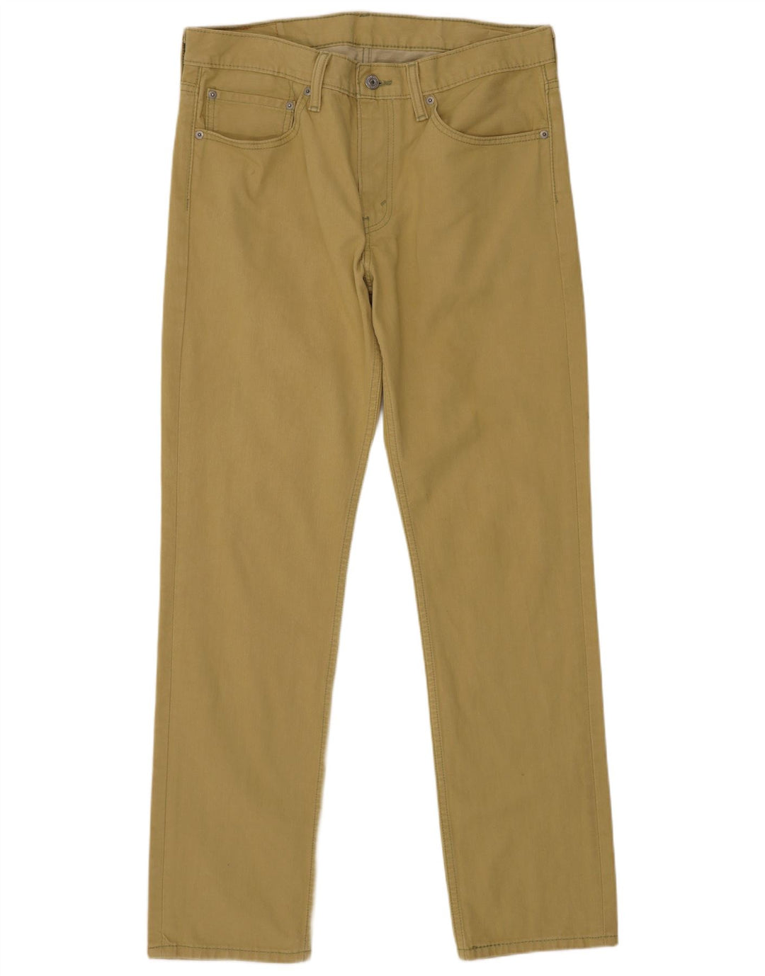 Levi's Herre 511 Slim Jeans W34 L32 Khaki Bomuld