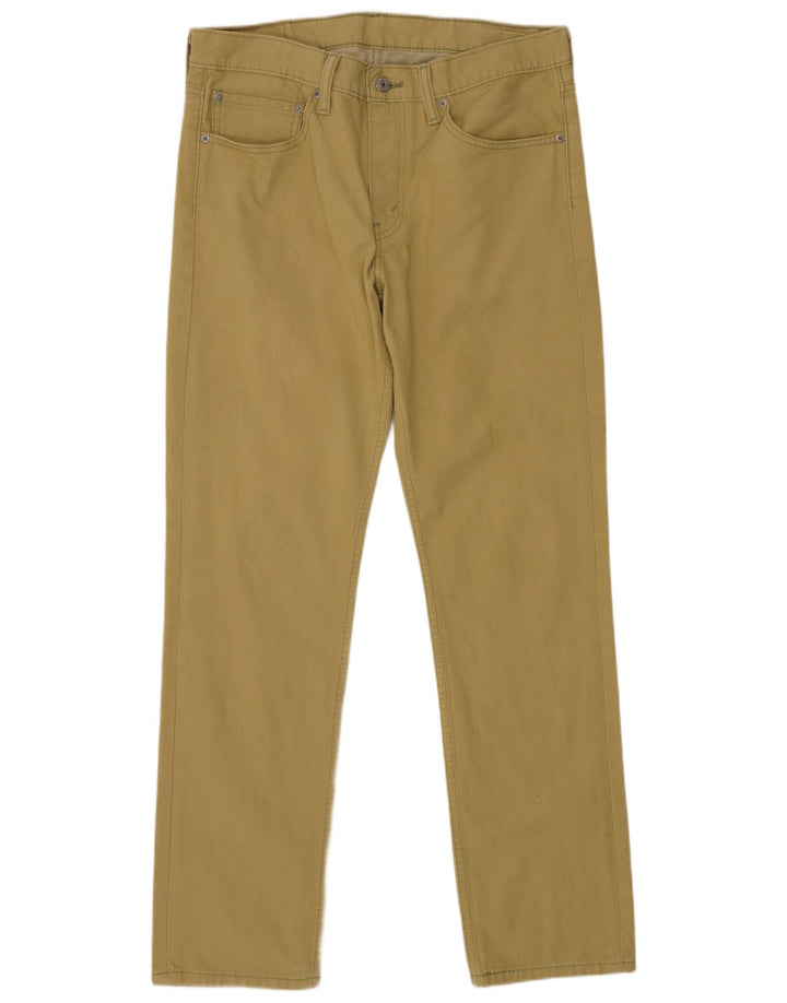 Levi's Herre 511 Slim Jeans W34 L32 Khaki Bomuld