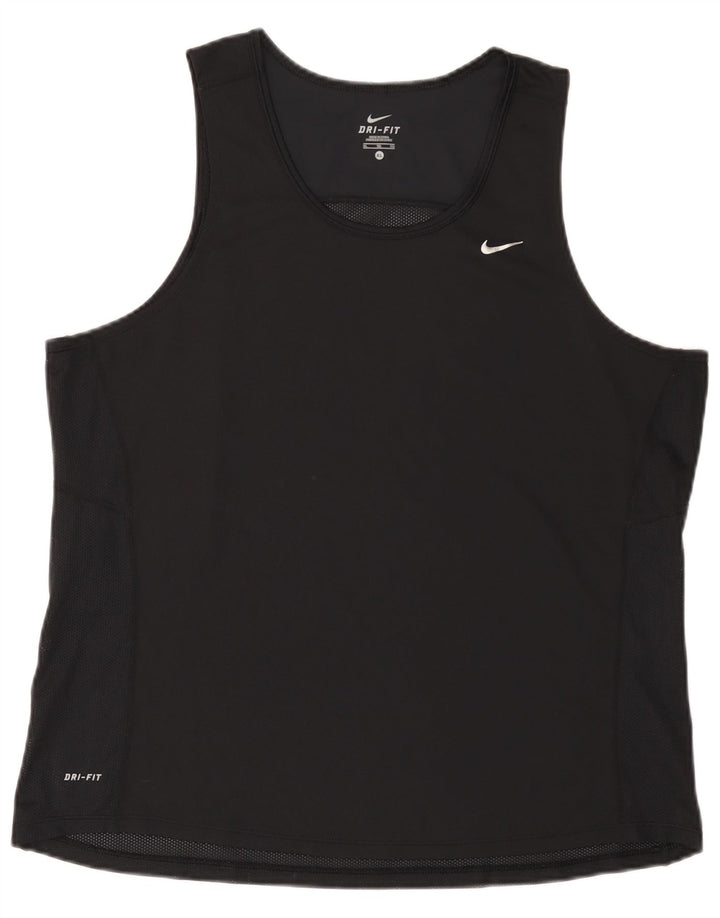 Nike Herre Dri Fit Vest Top XL Sort