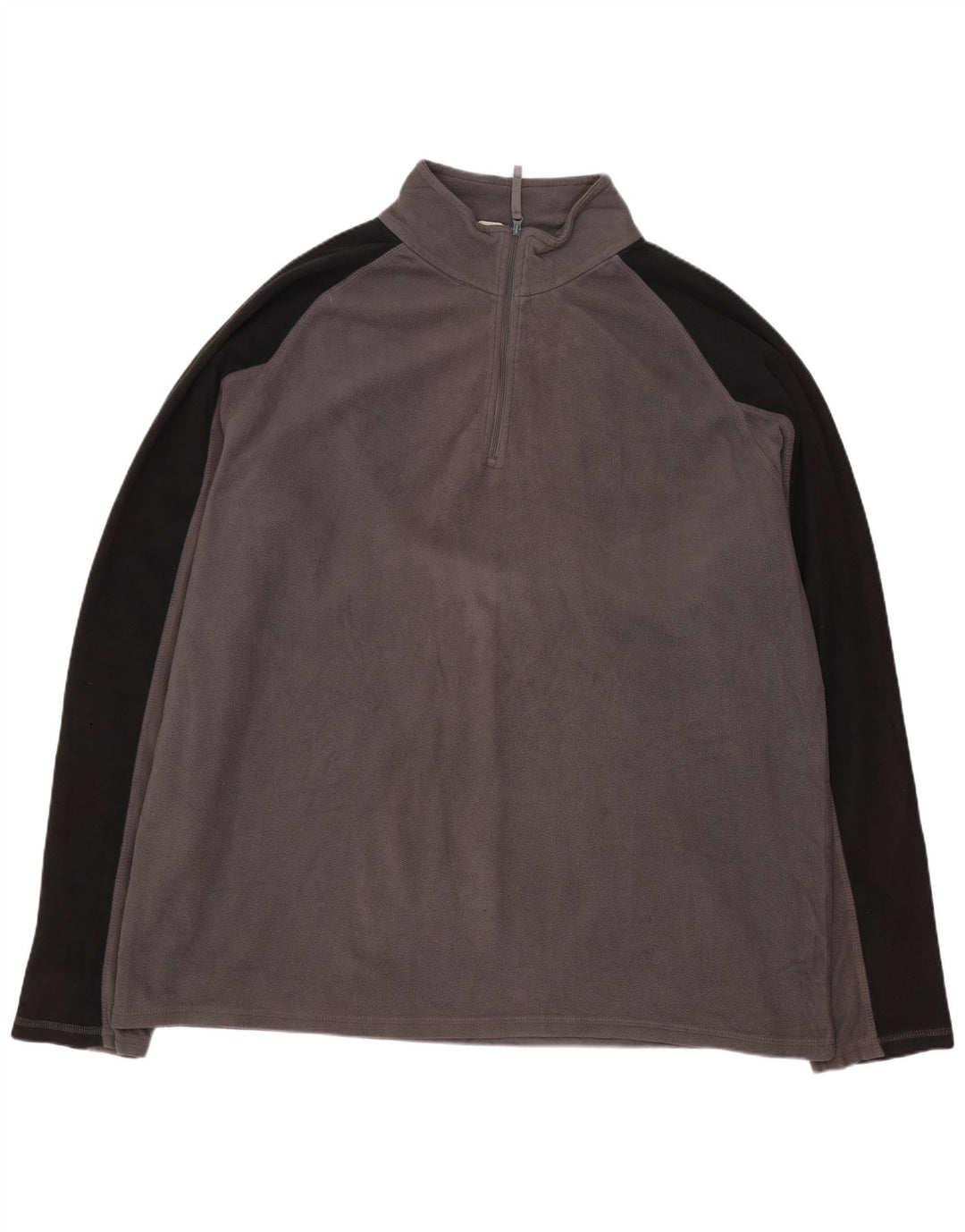 MOUNTAIN WAREHOUSE Fleecetrøje med lynlås til mænd 2XL Grå Colourblock