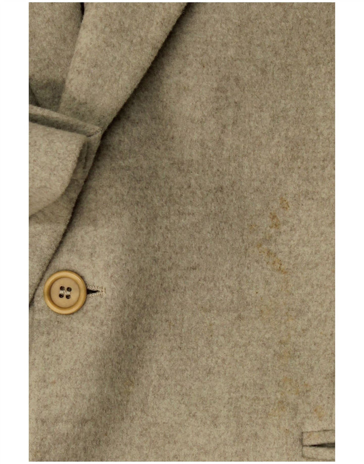 VINTAGE Herre 2-knaps blazerjakke IT 48 Medium Grøn Polyamid