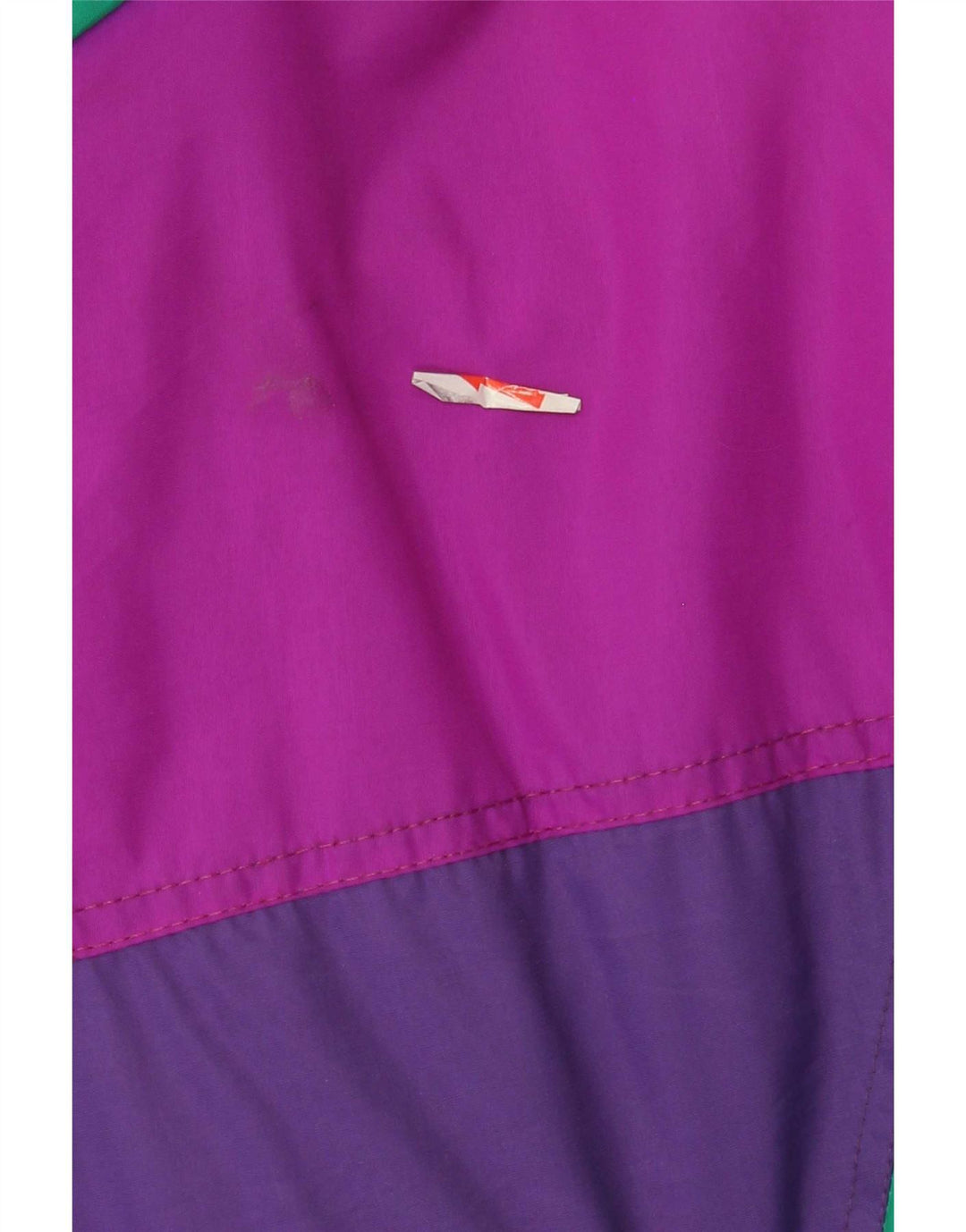Vintage skijumpsuit til kvinder IT 48 XL Flerfarvet Colourblock Polyamid