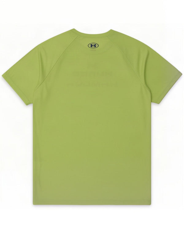 Under Armour Drenge Grafisk T-Shirt Top 13-14 år XL Grøn Polyester