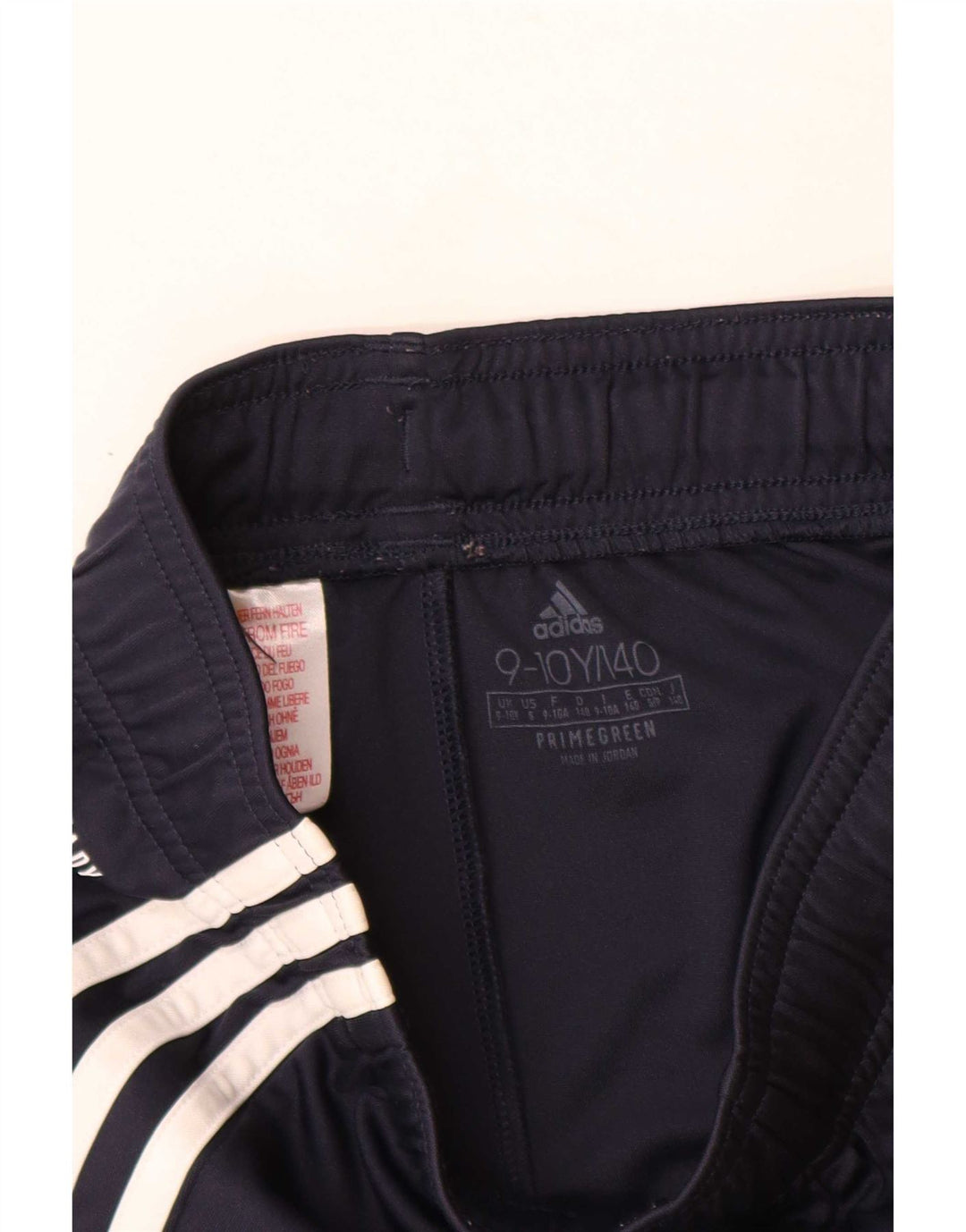 Adidas drenge sportsshorts 9-10 år marineblå polyester