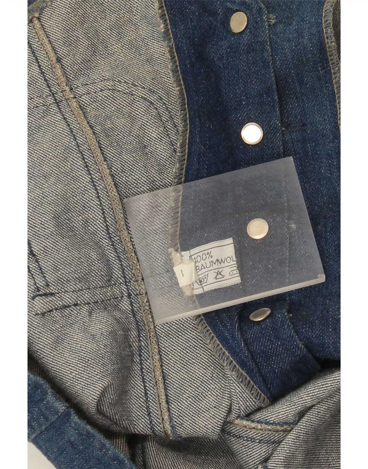 Marshal Dame denim vest UK 14 Medium Blue Cotton