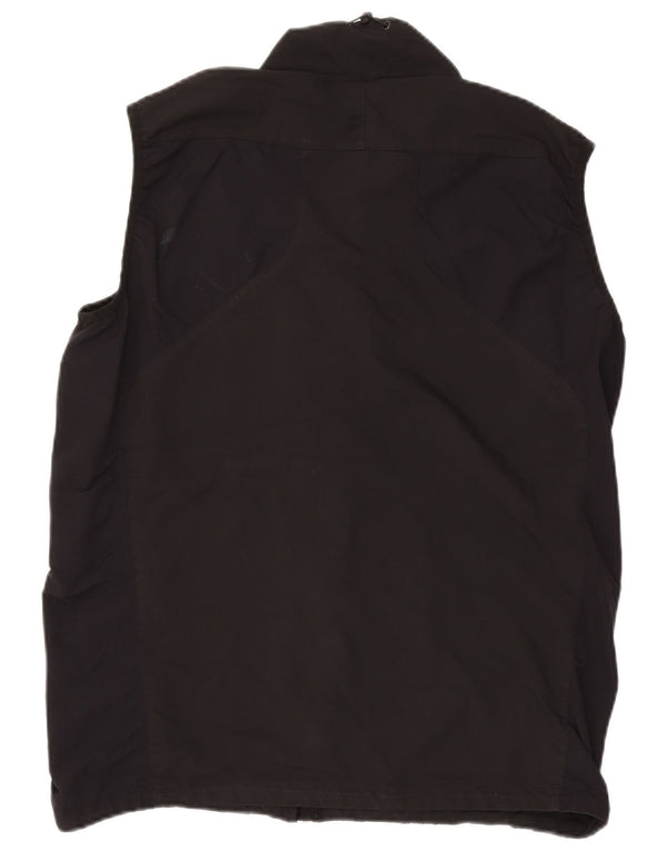 Jack Wolfskin Herre Ærmeløs træningsdragt Topjakke UK 46/48 2XL Sort