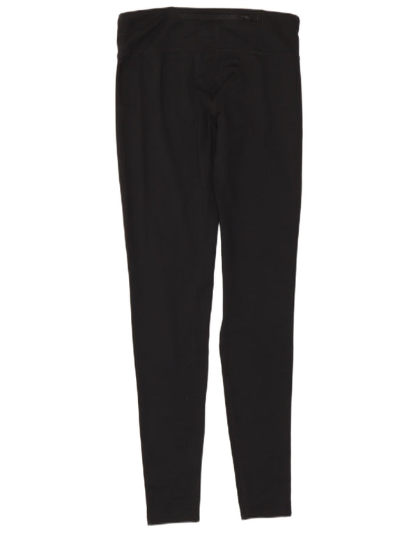 Nike Dame Dri Fit Leggings UK 8 Small Black