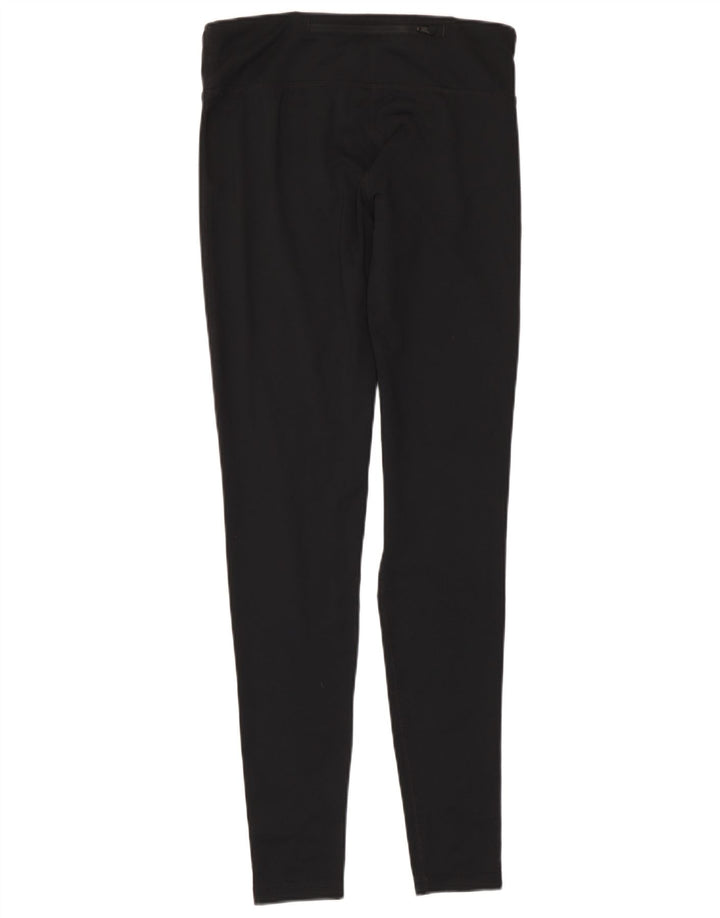 Nike Dame Dri Fit Leggings UK 8 Small Black