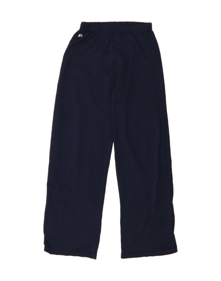 RUSSELL ATHLETIC Womens Tracksuit Trousers UK 10 Small  Navy Blue Vintage Russell Athletic and Second-Hand Russell Athletic from Messina Hembry 