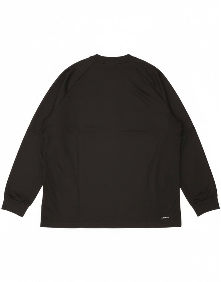 Adidas Herre Aeroready Træningsdragt Top Jakke 2XL Sort Polyester