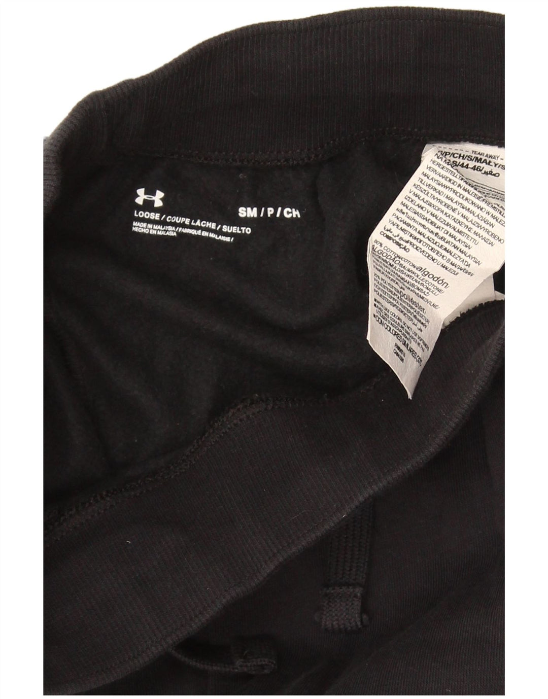 Under Armour Herre sportsshorts Små sorte bomuld