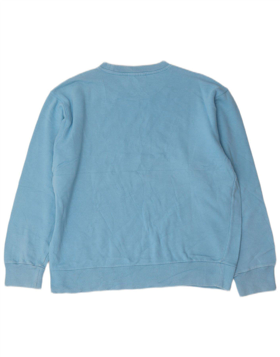 Asics Herre Grafisk Sweatshirt Jumper Stor Blå Bomuld