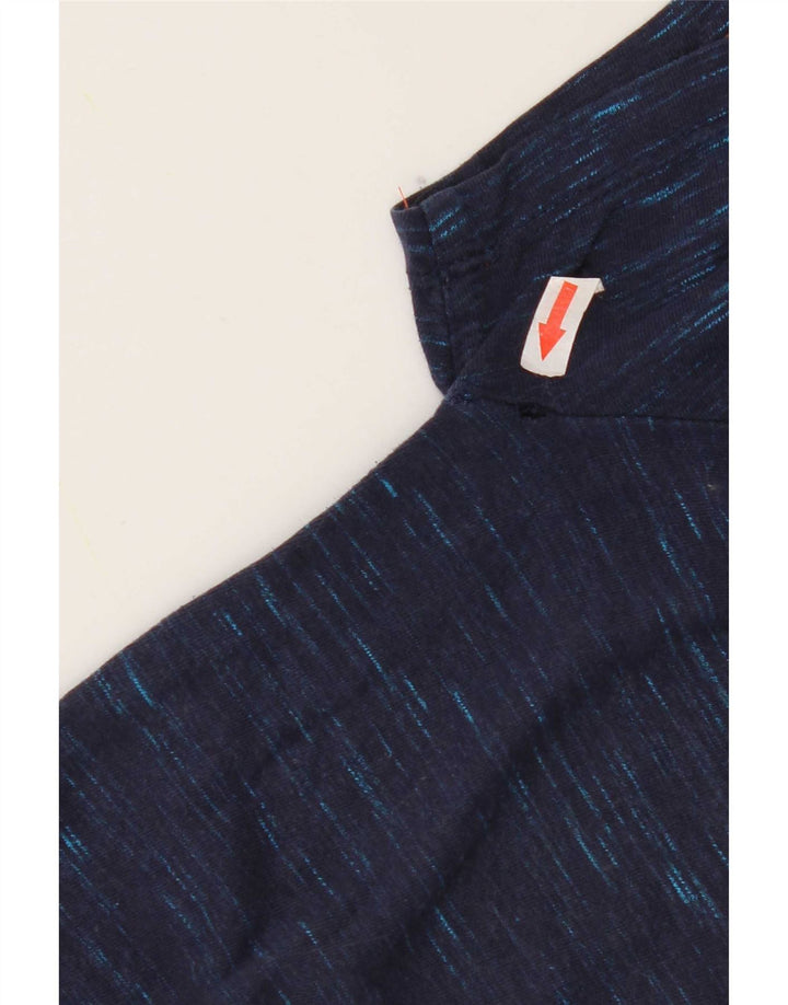 Superdry T-shirt top til mænd, lille marineblå flækket