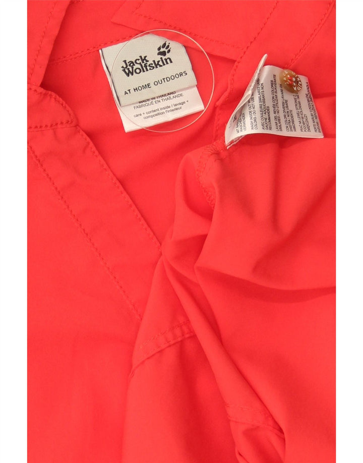 Jack Wolfskin Dame Ærmeløs Skede Kjole UK 16 Stor Rød Polyester