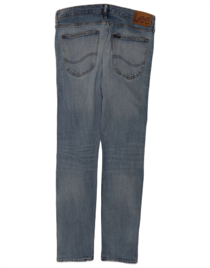 Lee Herre Luke Slim Jeans W32 L32 Blå Bomuld