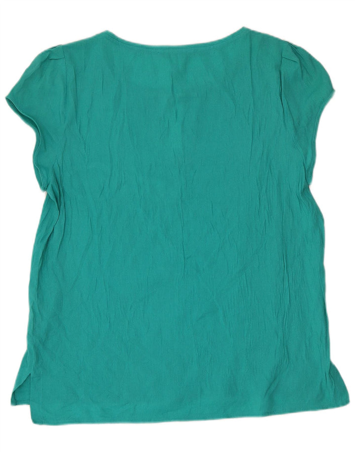 Zara Dame Bluse Top UK 18 XL Turkis