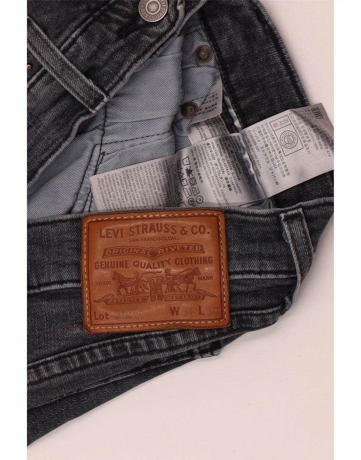 Levi's Herre 512 Slim Tapered Jeans W31 L28 Grå Bomuld
