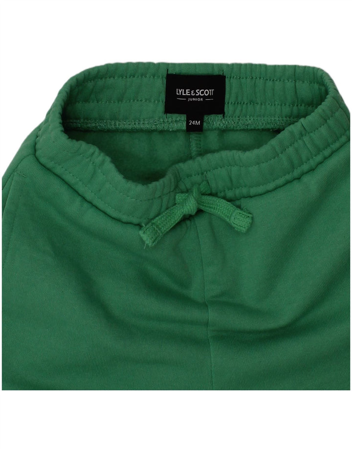 Lyle & Scott Babypiger træningsdragt bukser 18-24 måneder Grøn Bomuld