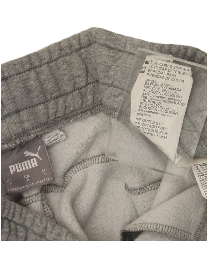 PUMA Grafisk træningsdragt bukser til mænd Jogger små grå bomuld