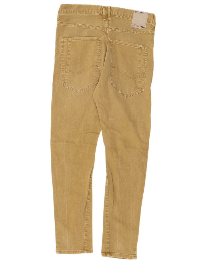 Jack & Jones Herre Slim Jeans W32 L29 Khaki Bomuld