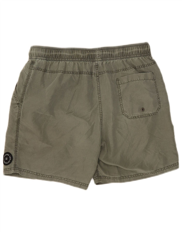 Billabong Herre Casual Shorts W32 Medium Khaki Polyester