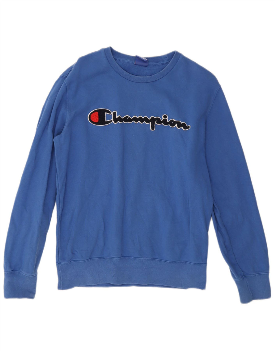 Champion Herre Grafisk Sweatshirt Jumper Medium Blue