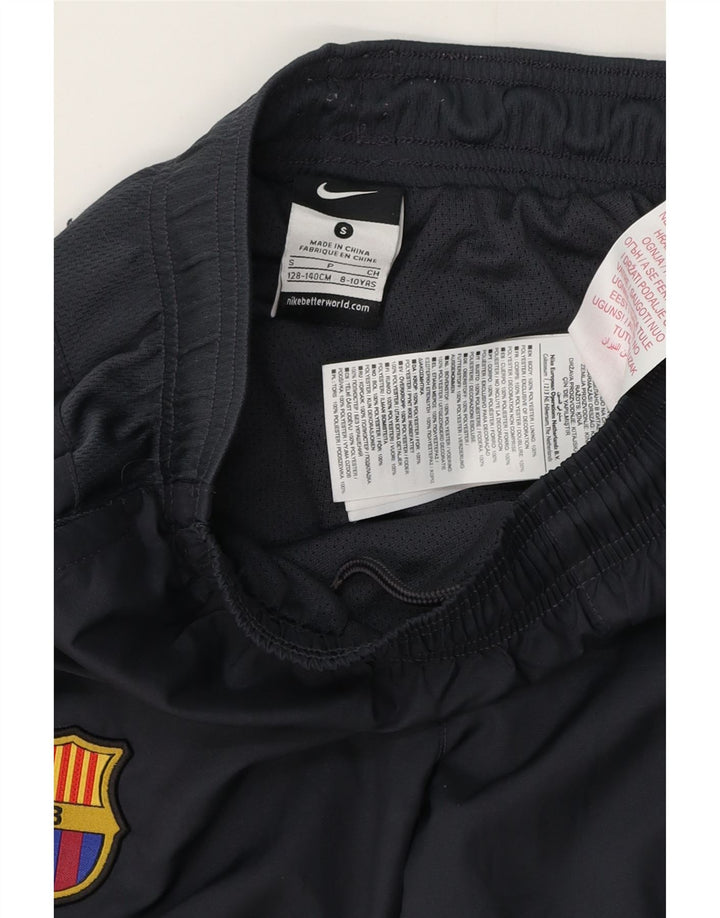 Nike Boys Barcelona Træningsdragt Bukser 8-9 år Small Navy Blue Polyester