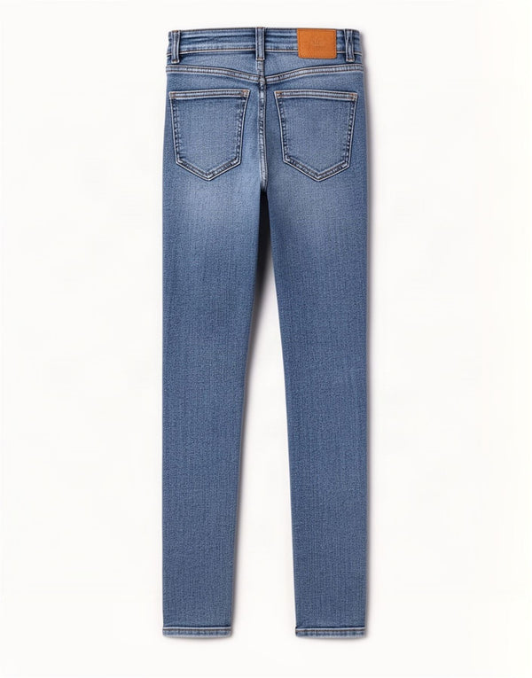 Zara Womens Skinny Jeans EU 34 2XS W24 L28 Blue Cotton
