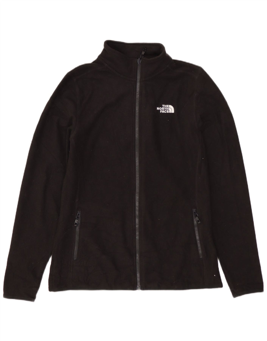 THE NORTH FACE Dame Liner Fleecejakke UK 14 Stor Sort Polyester