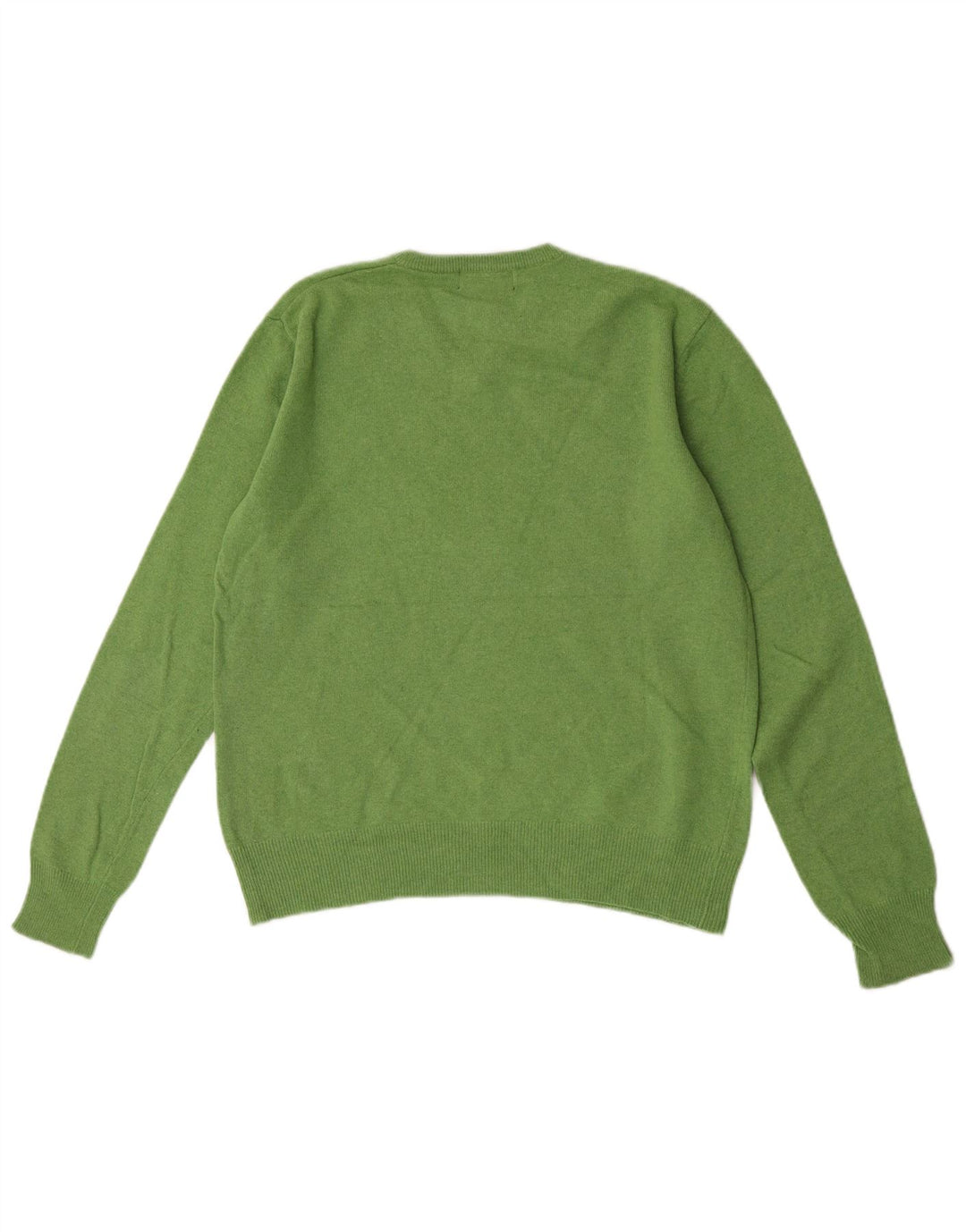 Kappa Herre Regular Fit V-hals sweater lille grøn lammeuld