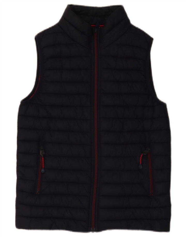 Joules Boys Polstret Gilet 9-10 år Navy Blue Polyester