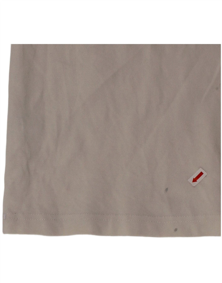 CHAMPION Langærmet drenge poloshirt 9-10 år Medium hvid