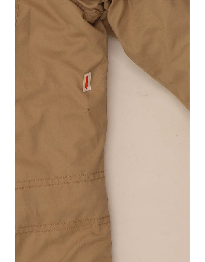Wrangler Herre Hooded Parka Jacket UK 44 2XL Beige Polyamid