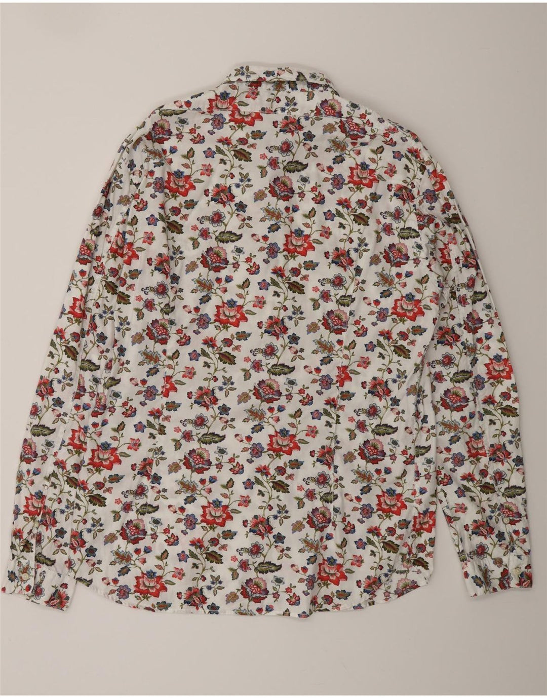 REPLAY Herreskjorte XL Flerfarvet Blomsterbomuld