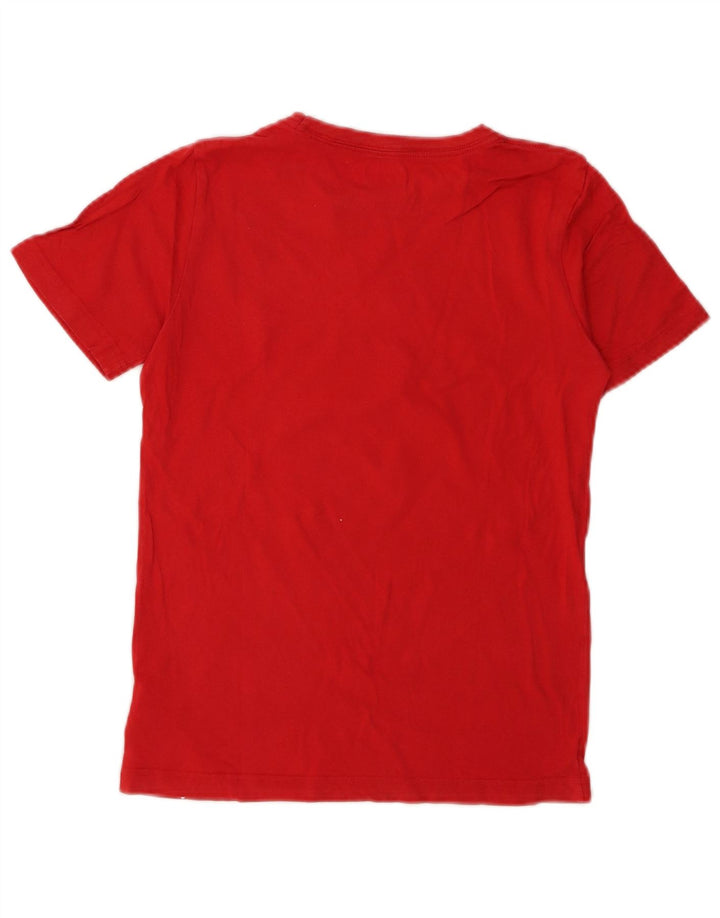 LEVI'S Boys Graphic T-Shirt Top 15-16 Years Red Cotton