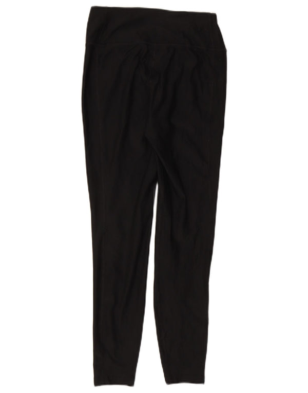 Nike Dame Dri Fit Leggings UK 6 XS Sort Polyester