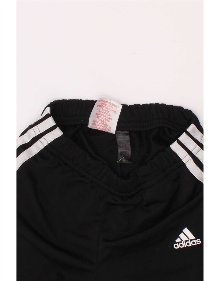Adidas Drenge Træningsdragt Bukser Joggers 4-5 År Sort Polyester