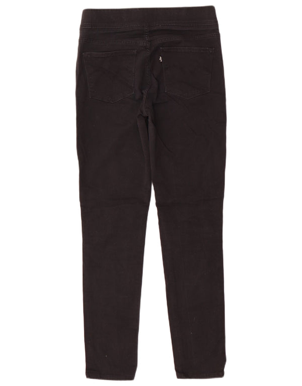 Levi's Dame Legging Skinny Jeans W27 L30 Sort Bomuld