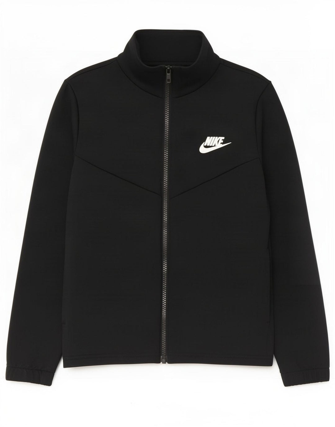 Nike drenge grafisk træningsdragt topjakke 10-11 år medium sort polyester