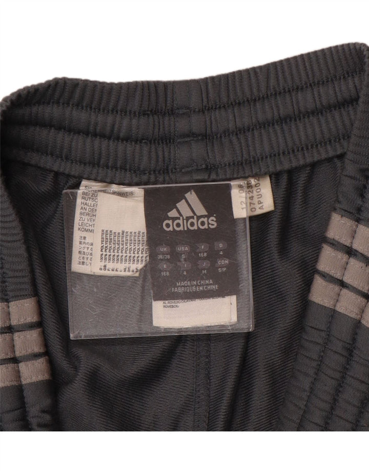 ADIDAS Træningsdragtsbukser til mænd UK 36/38 Small Grey Colourblock Polyester