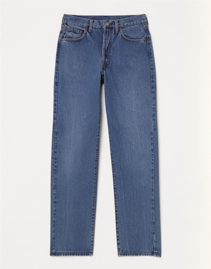 Replay Dame 901 Slim Jeans W32 L32 Blå Bomuld