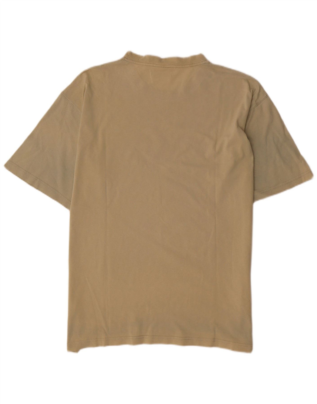 REEBOK Herre grafisk T-shirt Top Medium Khaki Bomuld