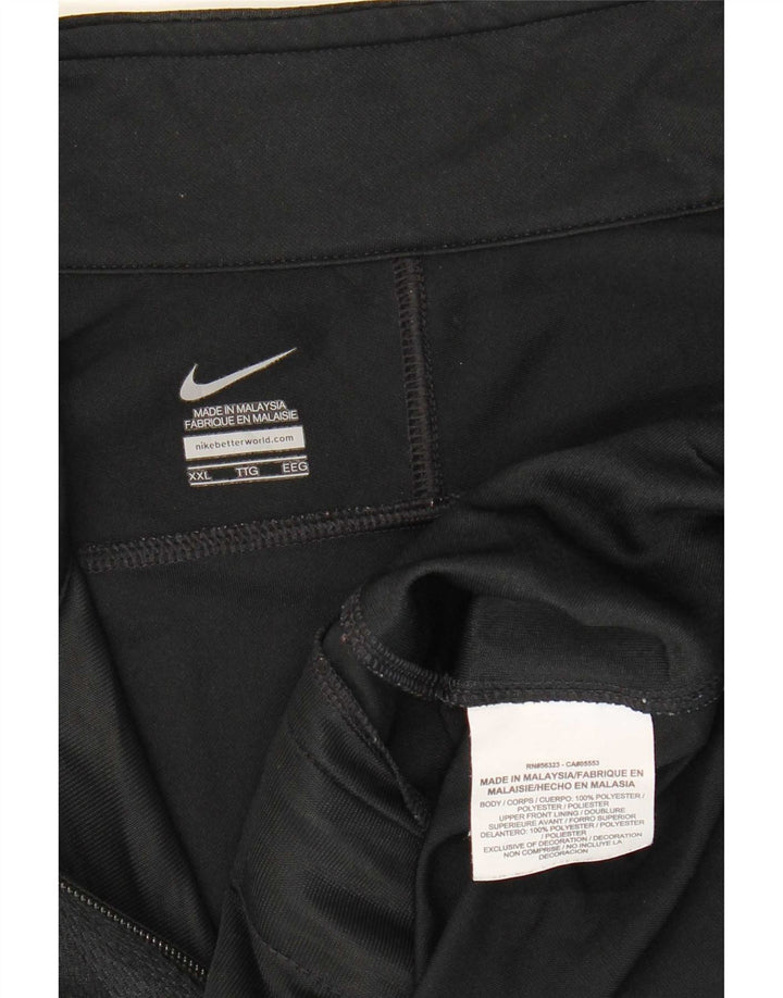 Nike træningsdragt topjakke til mænd 2XL sort polyester