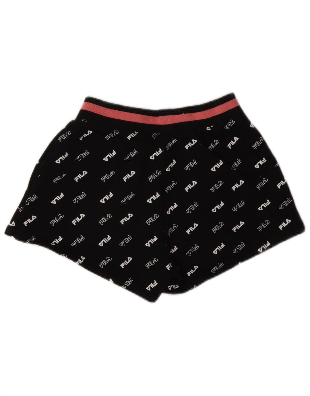 Fila Graphic Sports Shorts til kvinder UK 6 XS Sort polyester