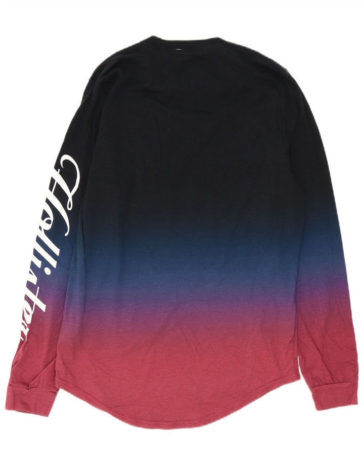 Hollister Herre Grafisk Top Langærmet Medium Flerfarvet Colourblock