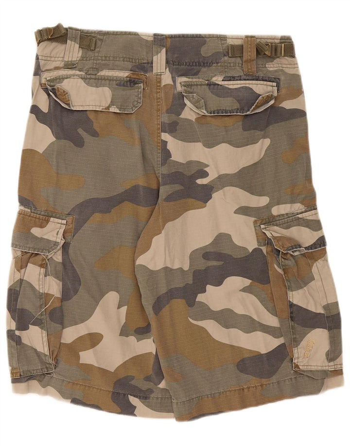 LEE Herre Cargo Shorts W32 Medium Khaki Camouflage Bomuld